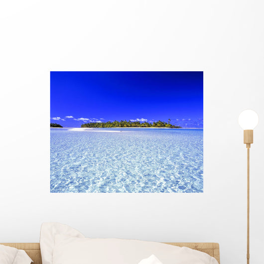 One Foot Island Aitutaki Wall Decal
