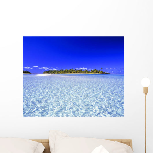 One Foot Island Aitutaki Wall Decal