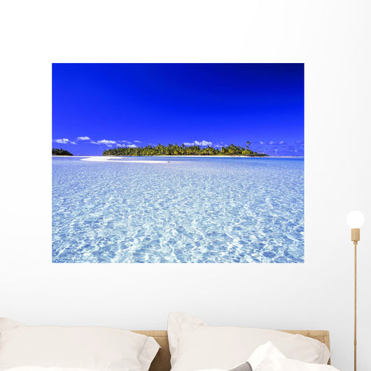 One Foot Island Aitutaki Wall Decal
