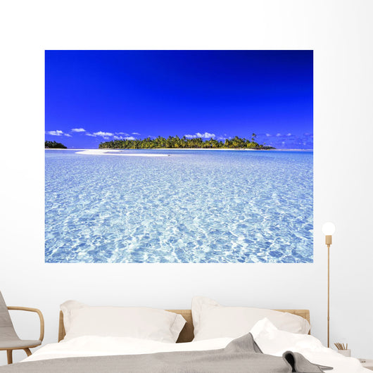 One Foot Island Aitutaki Wall Decal