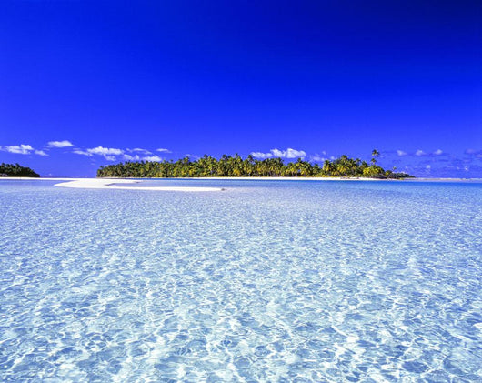One Foot Island Aitutaki Wall Decal