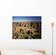 Rugged Landscape with Eroded Wall Decal