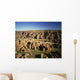 Rugged Landscape with Eroded Wall Decal