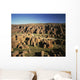 Rugged Landscape with Eroded Wall Decal