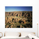 Rugged Landscape with Eroded Wall Decal