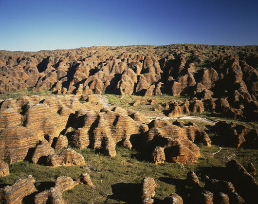 Rugged Landscape with Eroded Wall Decal