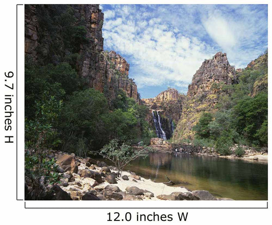 Twin Falls Kakadu National Wall Decal