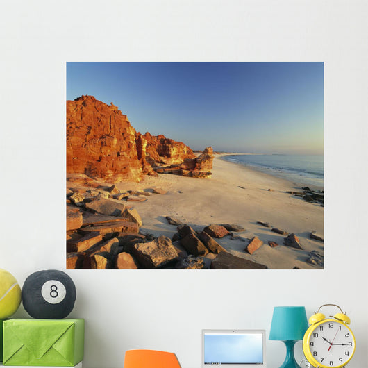 Cape Leveque Glowing Red Wall Decal
