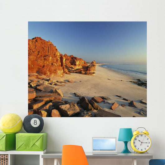 Cape Leveque Glowing Red Wall Decal