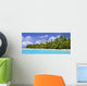 Remote Island near Barefoot Wall Decal