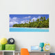 Remote Island near Barefoot Wall Decal