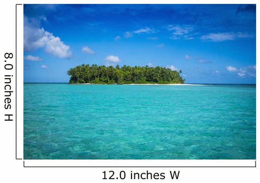 Island Forms Part Marine Wall Decal Design 5