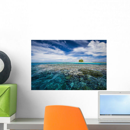 Island Forms Part Marine Wall Decal Design 4