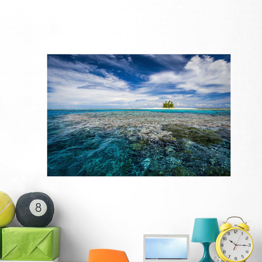 Island Forms Part Marine Wall Decal Design 4