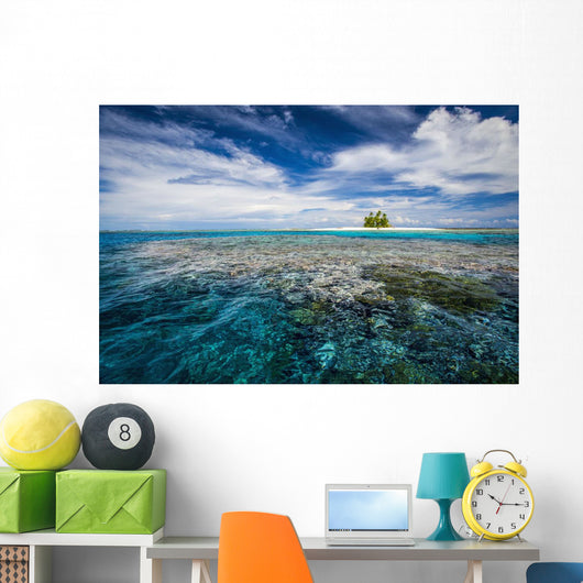 Island Forms Part Marine Wall Decal Design 4