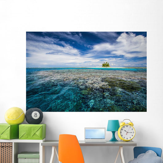Island Forms Part Marine Wall Decal Design 4