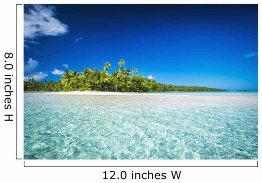 Island Forms Part Marine Wall Decal Design 1