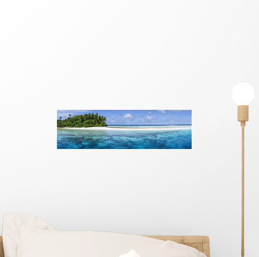 Remote Atoll Marshall Islands Wall Decal Design 2