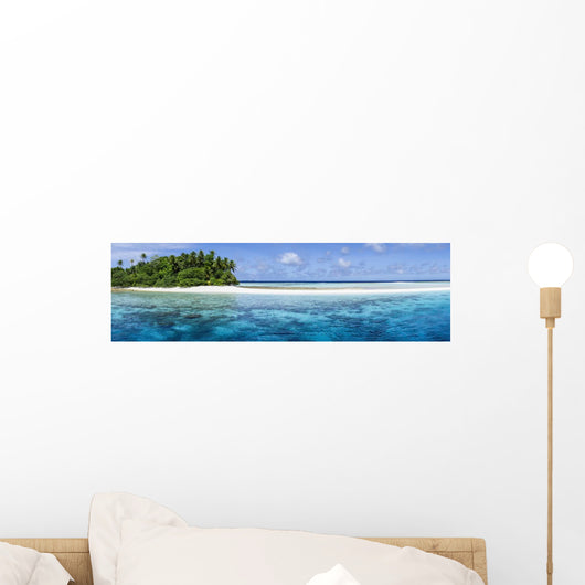 Remote Atoll Marshall Islands Wall Decal Design 2