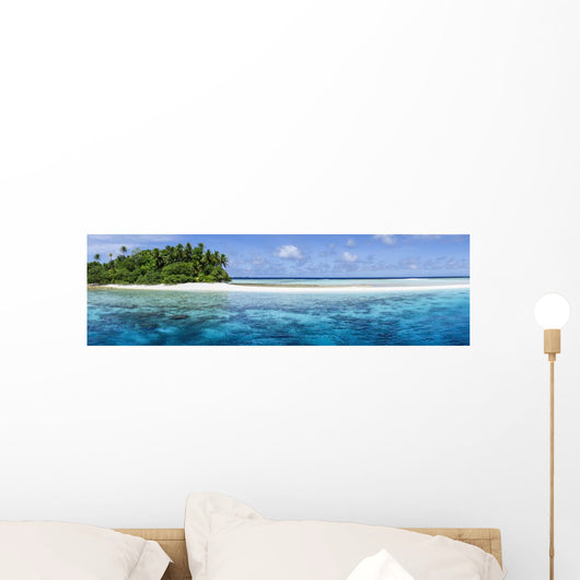 Remote Atoll Marshall Islands Wall Decal Design 2