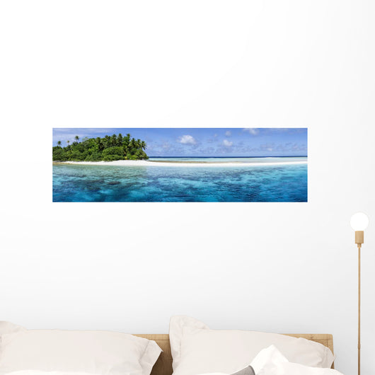 Remote Atoll Marshall Islands Wall Decal Design 2