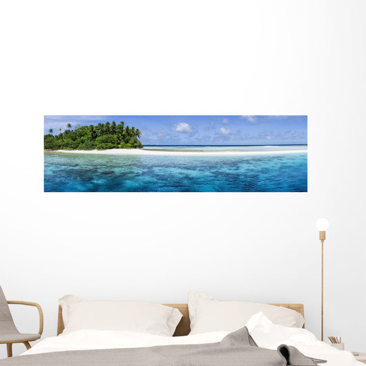 Remote Atoll Marshall Islands Wall Decal Design 2