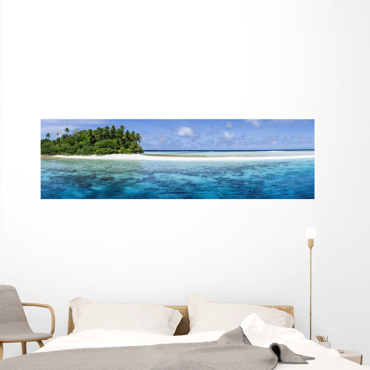 Remote Atoll Marshall Islands Wall Decal Design 2