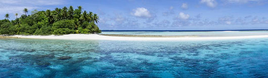 Remote Atoll Marshall Islands Wall Decal Design 2