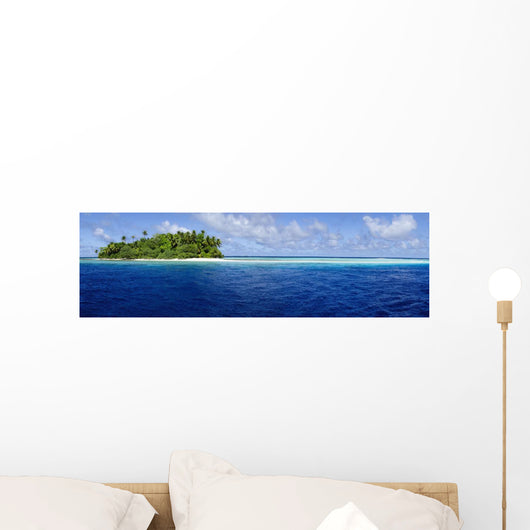 Remote Atoll Marshall Islands Wall Decal Design 1