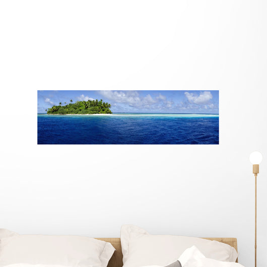 Remote Atoll Marshall Islands Wall Decal Design 1