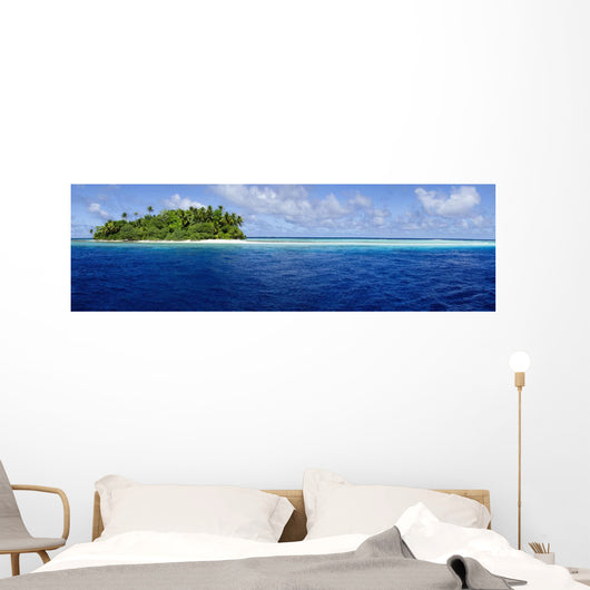 Remote Atoll Marshall Islands Wall Decal Design 1