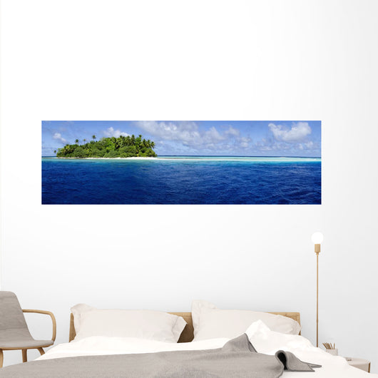 Remote Atoll Marshall Islands Wall Decal Design 1