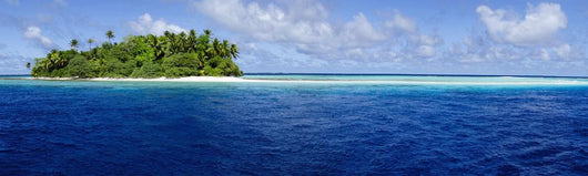 Remote Atoll Marshall Islands Wall Decal Design 1