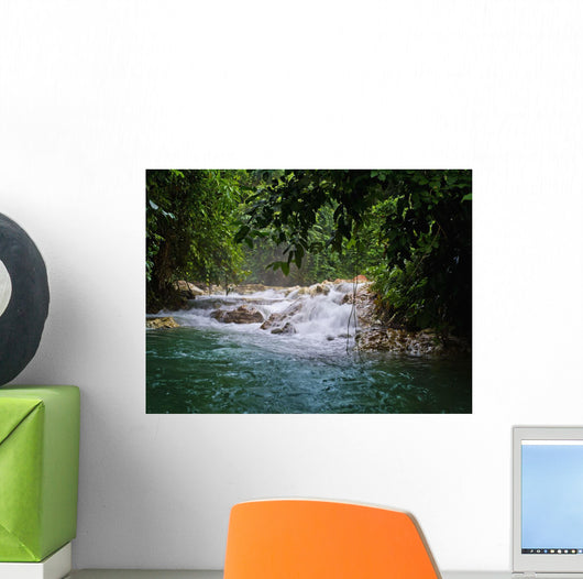 Waterfall near Kimbe Wall Decal