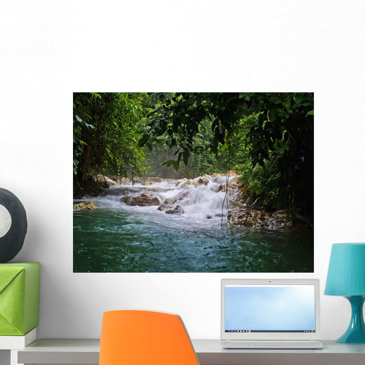 Waterfall near Kimbe Wall Decal
