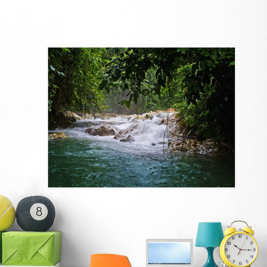 Waterfall near Kimbe Wall Decal