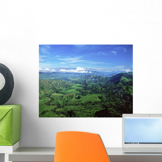 Aerial Highlands Wall Decal