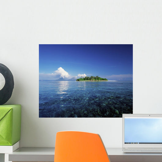 Pigeon Island Rabaul Harbor Wall Decal