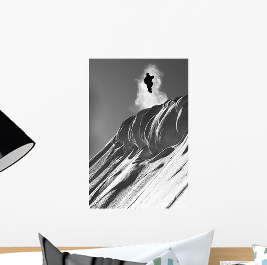 Professional Snowboarder Wall Decal Design 2