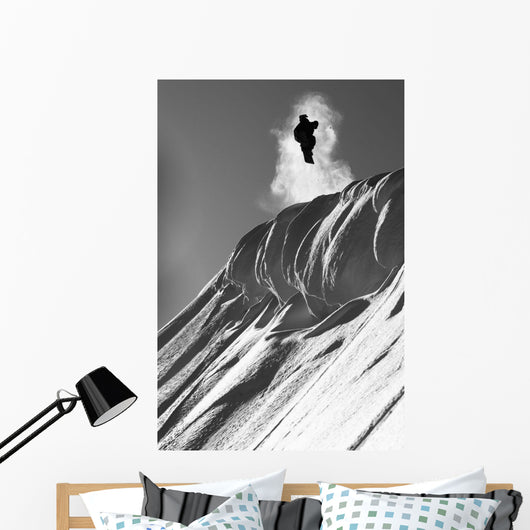 Professional Snowboarder Wall Decal Design 2