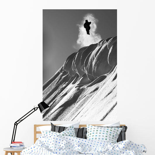 Professional Snowboarder Wall Decal Design 2