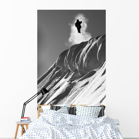 Professional Snowboarder Wall Decal Design 2
