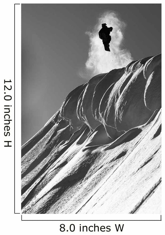 Professional Snowboarder Wall Decal Design 2