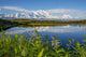Scenic Mt McKinley Reflecting Wall Decal Design 2