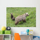 Sow with Spring Cubs Wall Decal