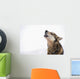 Dropped Iditarod Sled Dog Wall Decal