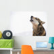 Dropped Iditarod Sled Dog Wall Decal