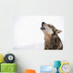Dropped Iditarod Sled Dog Wall Decal
