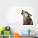 Dropped Iditarod Sled Dog Wall Decal