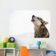 Dropped Iditarod Sled Dog Wall Decal